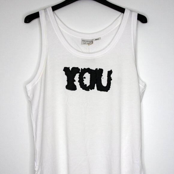 BNWT SS21 DRIES VAN NOTEN x LEN LYE "YOU" HAVIL TANK TOP XS & M - Picture 2 of 15